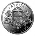 Latvian 1 Lats circulation coins picture
